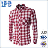 100%Cotton Spandex Promotional Fashion Long Sleeve Shirt