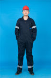 65% Polyester 35%Cotton Long Sleeve Safety High Quality Cheap Coverall Workwear (BLY1020)