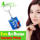 High Quality Competitve Price 2D 3D PVC Plastic Keychain