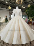 Aoliweiya Bridal latest Design Long Sleeve Wedding Dress