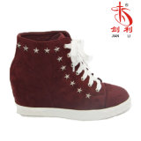 Classic England Style Casual Shoes Women Shoes with Five-Pointed Star (SN500)