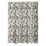 Anti-Mildew Waterproof 100%Polyester Printed Bathroom Shower Curtain (04S0051)