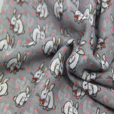 Azo Free Printing Rabbit Woven Scarf for Lady Fashion Accessory