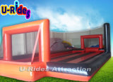 Customize Inflatable Soccer Mannequin Fabric Soccer Ball Football Field For Rental