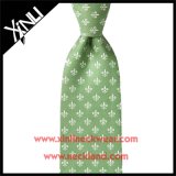 Private Label Mens 100% Silk Woven Custom Mint Green Ties with Logo