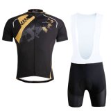 Customized Men's PRO and Bib Short Sleeve Cycling Jersey