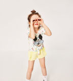 Girl's T Shirt with Wear Sunglasses