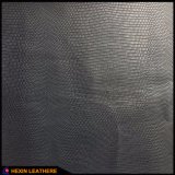 Synthetic Lizard Grain PU Leather for Shoes Bags Making Hx-S1741