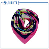 Famous Women Square Beautiful Smoothness Polyester Print Scarf