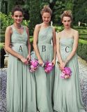A-Line Chiffon Full Length 3 Styles Available Wedding Bridesmaid Dress