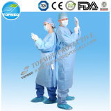 Disposable Spp/ Spunlace/ SMS /PP /Nonwoven /SMMS Sterile Surgical Gown