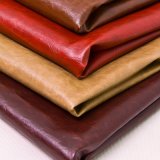 Oily Waxy Feel PU Synthetic Leather for Furniture