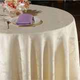Polyester Table Cloth in Pure White Color (DPR2003)