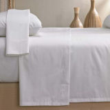 100% Cotton Beige Color Fitted Sheet Bedding Sheet (DPF1055)
