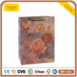 Colorful Flowers Roses Coametics Jewelry Fashion Shopping Gift Paper Bag