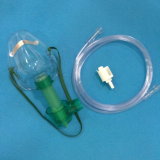 Ce/ISO Approved Multi-Vent Mask (Transparent, Adult with Tubing)