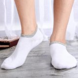 Combed Cotton Men's Ankle Low Cut Multi-Color Plain Socks
