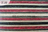 Polyester Chenille Stripe Curtain (fth31810b)