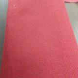 China 100% Polyester Red Color Ribbed Carpet