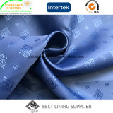 Soft Men's Suit Jacquard Lining Fabric Polyester Lining Factory