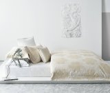 Jacquard Wedding Comforter Cover 3D Design Bedding Set (Canon)