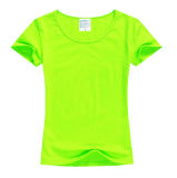 Cheap Customize Logo Personalized Promotional 100%Cotton Women Plain T-Shirt