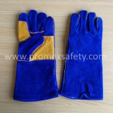 Cow Leather Palm Work Gloves Ce Approved