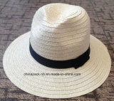 Foldable Panama Paper Straw Hats Caps (CPA_60017)