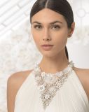 Hot Sale Elegant Chiffon Clothes Garment Bridal Wedding Dress (RS020)