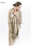 100%Bamboo Brushed Blanket Solid Color Blanket