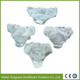 Disposable Lady Panties with Printing for SPA Use