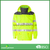 High Visible Safety Jacket with 3m Reflective Tape Workwear