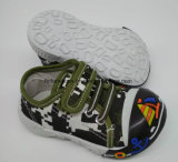Lateset Fashion Baby Shoes Infant Shoe PVC Sole Shoe (HH17621-3)