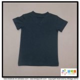 V-Neck Baby Clothes Plain Color Baby T-Shirt