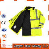 High Visibility Winter Waterproof Reflective Safety Security Jacket