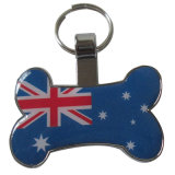 Custom Promotion Gift Metal Plating Key Tag for Pets