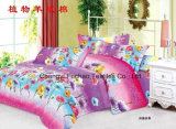 Polyester Microfiber Printed Bedding Set Used for Home or Hotel