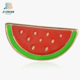 Factory Wholesale Watermelon Custom Metal Badge Pin Button with Enamel