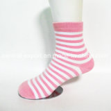 Customized Children Cotton Polyester Elastane Socks