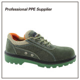 Suede Leather Lightweight Summer Breathable Safety Footwear
