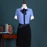 Ladies Office Work Shirt/ Blue Ladies Formal Shirts Designs