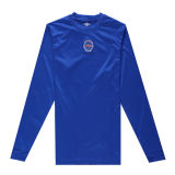 100%Polyester Mens Sport Long Sleeve Embroidery T Shirt