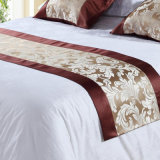 100% Polyester Hotel Bedding Decoration Bed Runner (DPH7780)