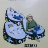 420d Polyester Oxford and Micro Mink Baby Beanbag Cover
