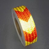 High Visibility Lattice Type Adhesive Arrow Reflective Tape for Safety