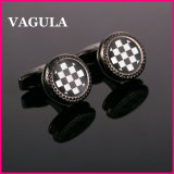VAGULA Quality New Check Brass Cufflinks (L51425)