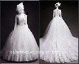 Lace Bridal Ball Gowns Stock Cap Sleeves Real Wedding Dresses Z2019