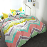 200tc Simple Style Printing Cotton Bed Sheet
