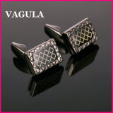 VAGULA New Metal Check Cuff Links (L51416)