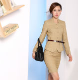 Made to Measure Fashion Stylish Office Lady Formal Suit Slim Fit Pencil Pants Pencil Skirt Suit L51608